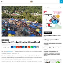 Nanda Devi Festival Nainital, Uttarakhand - Pahadi Log