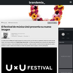 El festival de música UxU presenta su nueva imagen