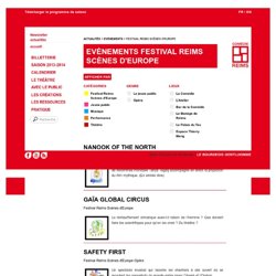 Festival Reims Scènes d’Europe