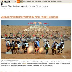 Fêtes au Maroc en 2021. Festivals, expos, événements, agenda
