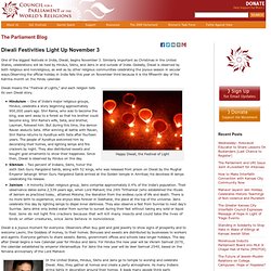 Diwali Festivities Light Up November 3 at Parliament of the World