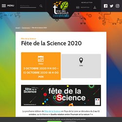 Fête de la Science 2020