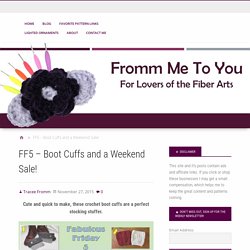 FF5 – Boot Cuffs and a Weekend Sale!
