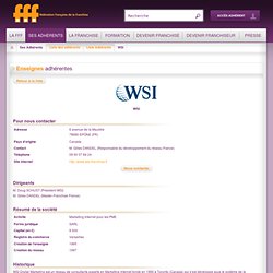FFF - Adhérent - WSI