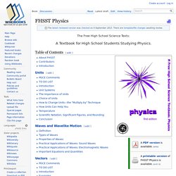 FHSST Physics