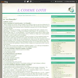 LA "Les Fiançailles" - Le blog des 1ères ES2 et S2 de Loth 2013-2014