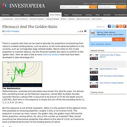 Fibonacci And The Golden Ratio