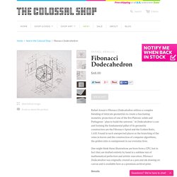 Fibonacci Dodecahedron – The Colossal Shop