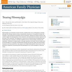 Treating Fibromyalgia - October 1, 2000