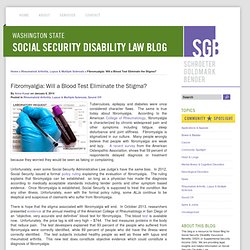 Washington State Social Security Disability Law Blog
