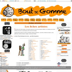 Fiches Artistes (Primaire)