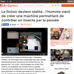 La fiction devient réalité : l’Homme vient de créer une machine permettant de contrôler un insecte par la pensée