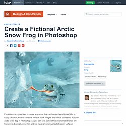Create a Fictional Arctic Snow Frog in Photoshop