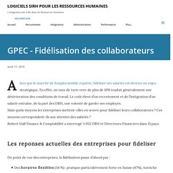 GPEC - Fidélisation des collaborateurs