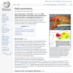 Field cancerization - Wikipedia