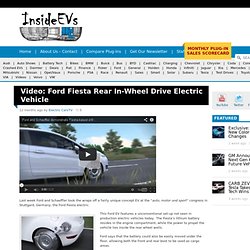 Video: Ford Fiesta Rear In-Wheel Drive Electric Vehicle