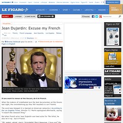 Jean Dujardin: Excuse my French