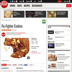 Flu-Fighter Cookies Recipe : Food Network Kitchens
