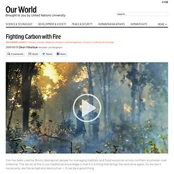 Aboriginal fire management Arnhem Land