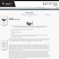 Fighting for Lake Tyers - No 85 May 2010 - La Trobe Journal