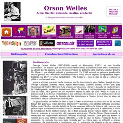 Figuras de cine: Orson Welles