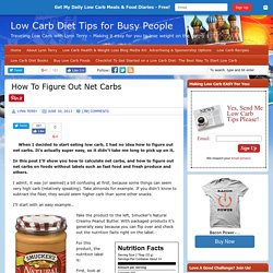 Low Carb Diet Tips for Busy People
