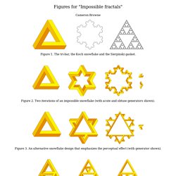 Figures for &quot;Impossible fractals&quot;