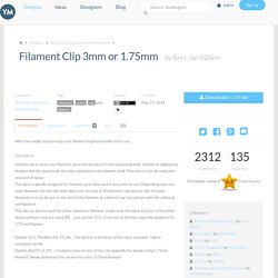 Filament Clip