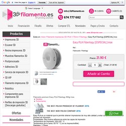 Filamento easy PLA fiberlogy
