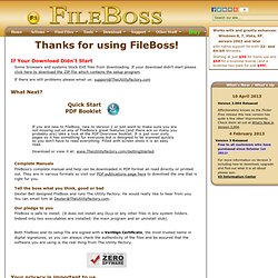 FileBoss - After Download
