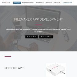 FileMaker App Development - iPhone and iPad