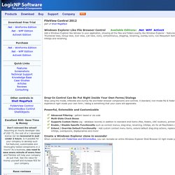 FileView Control : Windows Explorer-Like File Browser Control, Component For .Net, WPF & ActiveX