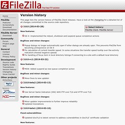 FileZilla - The free FTP solution