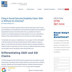 Do You Need An Attorney To File For Social Security Disability?