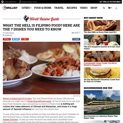 Filipino food for beginners - Adobo, Lumpia, Pancit