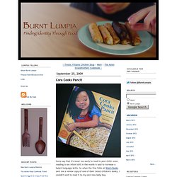 Cora Cooks Pancit - Burnt Lumpia: Filipino Food