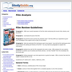 Film Analysis