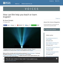 How can film help you teach or learn English?