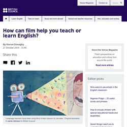 How can film help you teach or learn English?