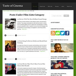 Film Lists