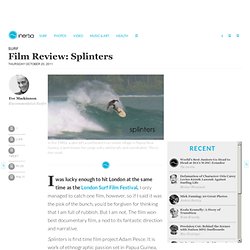 Film Review: Splinters