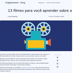 13 filmes para aprender sobre a Língua Portuguesa