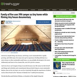 Family Of 5 Uses VW Camper As Tiny Home