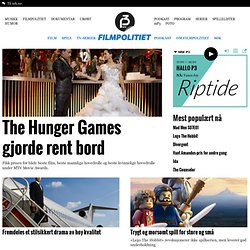 NRK Filmpolitiet - alt om film, spill og tv-serier