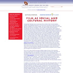Films as Social and Cultural History