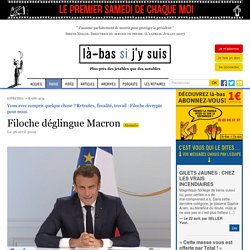 Filoche déglingue Macron