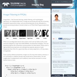 Teledyne DALSA Imaging Blog