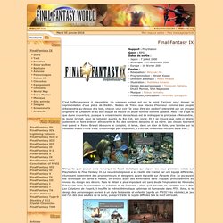 Final Fantasy IX World