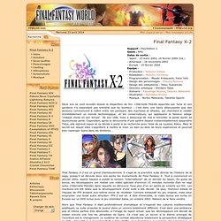 Final Fantasy X-2 World