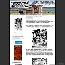 THE BOOK’S FINALLY HERE! “Gary Larson meets Bob Vila” housing/fort/small house/shack book « Relaxshax's Blog